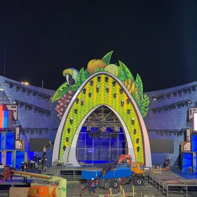 Montaje de Escenario Carnaval 2019