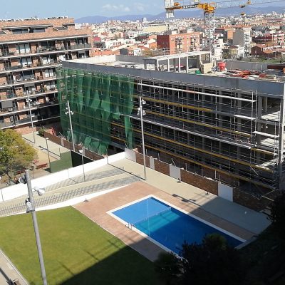 Montaje en Fachadas Edificios