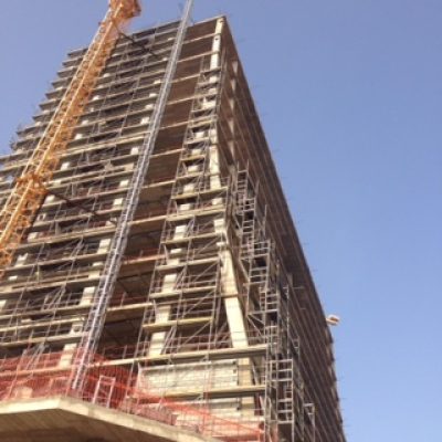 Montaje edificio en Mauritania